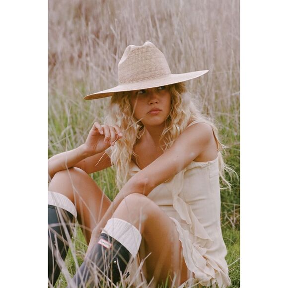 Lack of Color Straw Hat Western Wide Palma S/M $149.00 - Picture 2 of 12